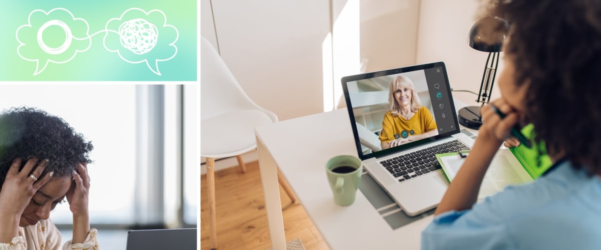 Which of the following are benefits of online therapy?